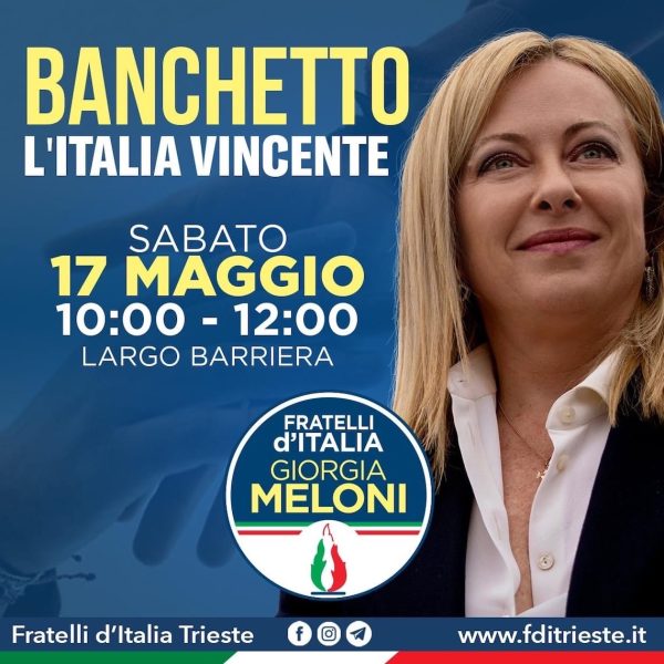 banchetto Italia vincente
