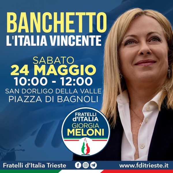 banchetto Italia vincente