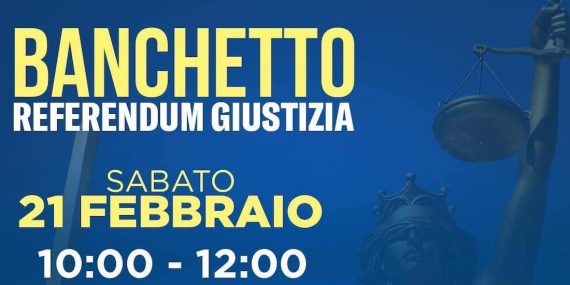 banchetto referendum giustizia