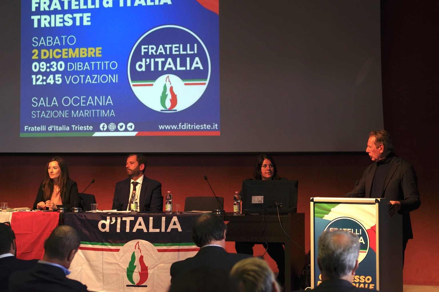 congresso provinciale Fratelli d'Italia di Trieste