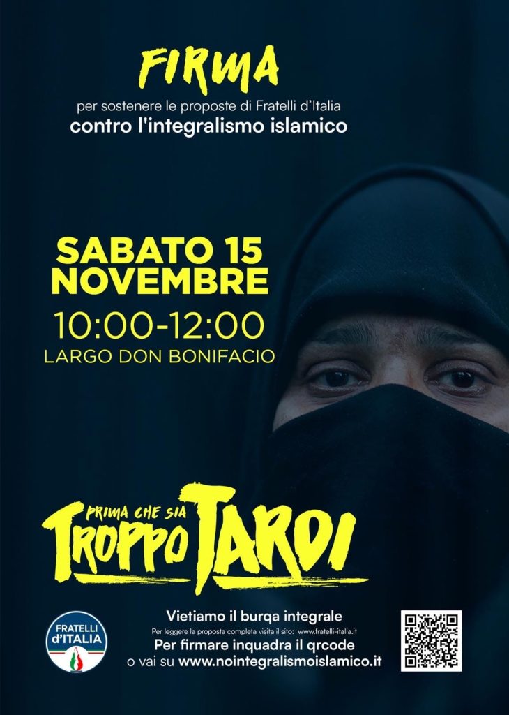 divieto velo integrale