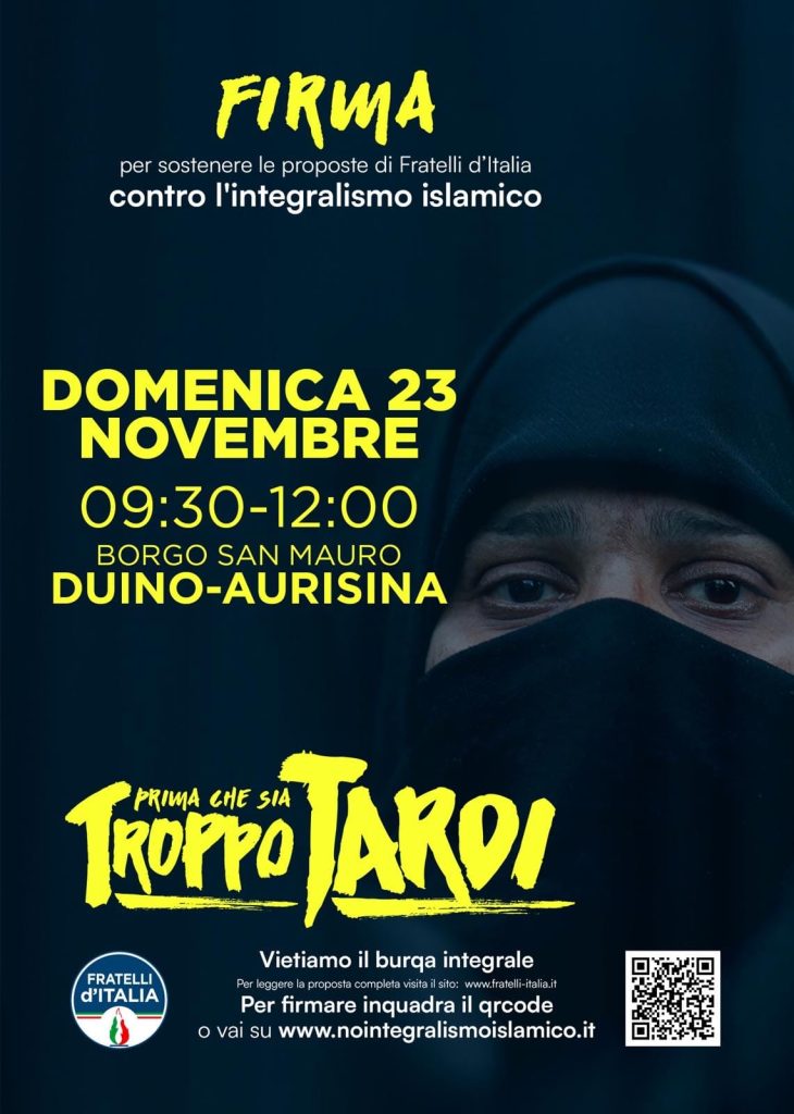 divieto velo integrale