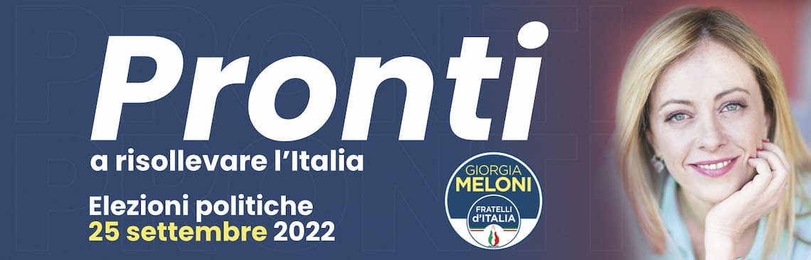 elezioni politiche 2022 Giorgia Meloni