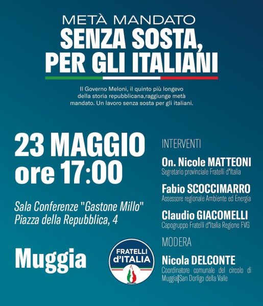 Metà mandato senza sosta per gli italiani
