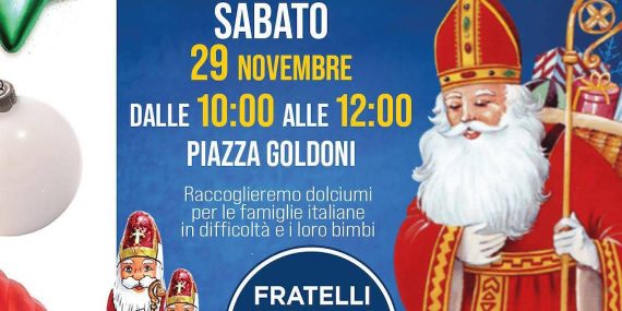 raccolta dolciumi San Nicolò